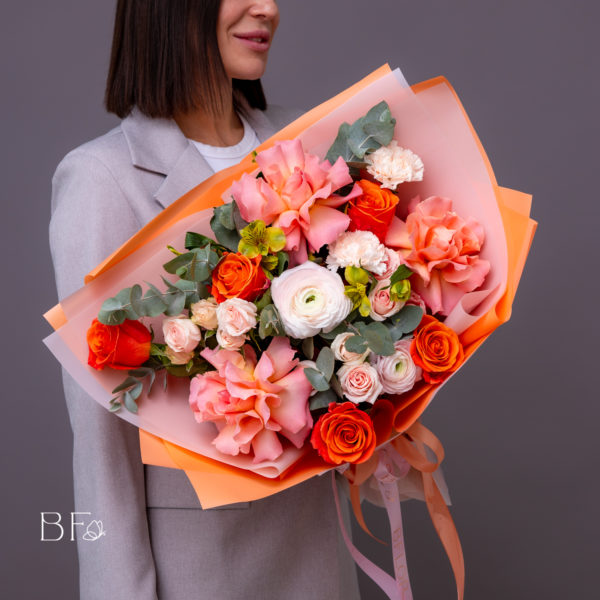Доставка цветов Москва, орхидея москва, купить цветы москва недорого, доставка букета москва, бифлор, BFLOR